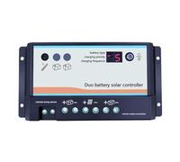 PWM 20A Regolatore Di Carica Solare A Doppia Batteria 12V 24V Regolatori Solari Automatici Due Sistemi Solari Adatti For Camper DB-20A Ampiamente Utilizzato
