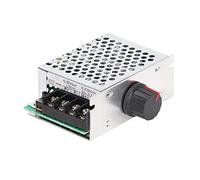 PWM DC Motor Speed Controller | 7 - 70V Adjustable Duty Cycle Regulator | 30A Maximum for LED Dimming / Performance Tools / Industrial Equipment | Aluminum Alloy Shell