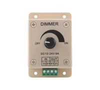 PWM Dimming controller per luci a LED, Ribbon, Strip, 12 - 24 Volt (12V - 24V) 8 Amp, interruttori elettrici Dimmer per la casa, Commerciale,