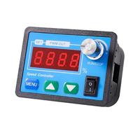 PWM Motor Driver Motor Governor PWM Adjustable Speed Regulator Generator DC6-55V 30A Motor Speed Controller with Dual Protection