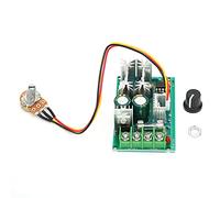 PWM Motor Speed Controller | DC 10V - 60V 20A 1200W High Current Regulator | Speed Control Module for DC Motors/Fans/Pumps | Compact 77x45mm Size