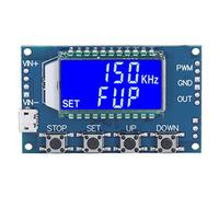 PWM Pulse quadrato quadrato rettangolare del segnale del segnale del segnale regolabile Display LCD di frequenza per gli appassionati di fai - -te elettronici