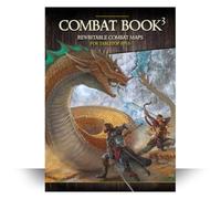 PWORK WARGAMES Combat Book 3 - Fantasy Rewritable Combat Maps for Tabletop RPGs