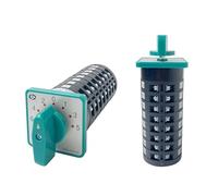 PWQBABJWL Commutatore a camme Rotante 6 Posizioni LW6-8/F432 Selettore Universale di conversione 380V 5A 8 Poli 48 terminali Contatti in Argento(Customize)