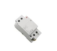 PWQBABJWL Interruttore contattore modulare CA for Uso Domestico Tipo Ferroviario 2P 16-100A CA 110V 220V 50/60Hz 2NO 2NC(AC 220v,25A-2NC)