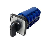 PWQBABJWL LW26-63 Interruttore a camme Rotante Multiposizione Montato su Guida DIN 690 V 63 A Interruttore a camme di commutazione Universale a 4 Poli YMW26 LW28(0-1-2-3-4)