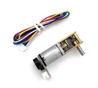 PWQBABJWL Motore Elettrico con Riduttore a Ingranaggi DC 3V/6V/12V N20, Mini Motore con Encoder in Metallo, Riduttore a Ingranaggi, Motore Elettrico(DC 3V B 45,A Type 1 to 302)