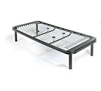 PWS RETE LETTO A MOLLE SINGOLO UNA PIAZZA RETI LETTI FERRO CM 80 X 190 PIEDI CM 30