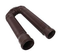 Pwshymi 20-59 Inflout della Grondaia della Pioggia con Blocco Splash per Depressioni Esterne, Scarico Flessibile Extender, Estensione di Scarico Estensibile Extender (Marrone)