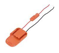 Pwshymi Adattatore di Alimentazione Connettore Batteria Professionale con Interruttore a Fusibile per Strumenti AGE 18V Ideale per Biciclette Elettriche e Attrezzatura da Campeggio