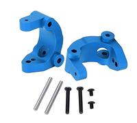 Pwshymi Aggiornamento Porta C per Auto RC, Blocco C Resistente in Lega di Alluminio per Auto RC 1/10, Prestazioni e Resistenza Migliorate, 2 unità (Blu)