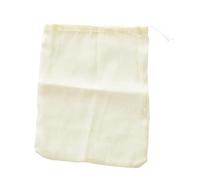 Pwshymi Borsa Filtro per tè Borsa da Decotto Multifunzionale in Cotone Regolabile per Tè/medicina Cinese 100 G (15 * 20 cm)