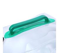 Pwshymi Borsa per Acqua Portatile Borsa per Acqua Riutilizzabile con Interruttore di Controllo per Ciclismo da Spiaggia Adatta per Campeggio in Giardino Realizzata in Materiale PVC (10 litri)