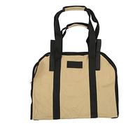 Pwshymi Borsa Portatile Resistente per Legna da Ardere in Tessuto Oxford per Campeggio e attività All'aperto 41,9 X 37,4 Pollici (Cachi)