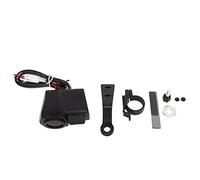 Pwshymi Caricabatterie da Manubrio per Moto Premium ABS Impermeabile con Display Digitale per Moto Elettriche 12-24V