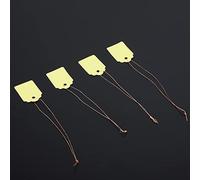 Pwshymi Confezione da 200 Targhette Identificative per Semi in PVC da Appendere, Riutilizzabili e Facili da Applicare, Ideali per L'identificazione delle Piante e il Monitoraggio delle Piantine