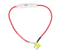 Pwshymi Connettore per Fusibile per Auto con Design a Punta Mini Appuntita | Compatto, multifunzionale, funziona in spazi ristretti, cavo 16AWG