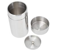 Pwshymi Contenitore per il tè in Acciaio Inossidabile 304, Lucidato a Specchio, Sigillato, in Latta, Contenitore Portatile per Riporre Piccoli Oggetti Nella di Casa (Grande formato 550ML)