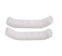 Pwshymi Copertura Protettiva Leva Freno Morbida e Ammortizzante - 2 Pezzi Manicotto Maniglia Freno in Silicone Impermeabile per Bici da Strada, Mountain Bike - Migliora la Sensazione della Mano Rosa