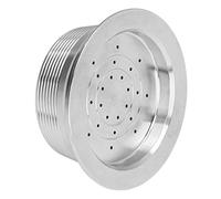 Pwshymi Coppa per Capsule Riutilizzabile per Mio, Acciaio Inossidabile | Adattatore caffè, acciaio inox e silicone, adatto per macchina Mio, miscele caffè personali, facile risciacquo