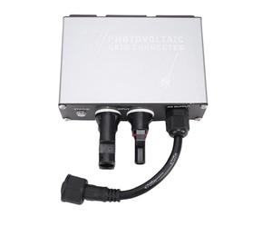 Pwshymi Design Compatto con Inverter Solare Impermeabile in Lega di Alluminio per Fotovoltaico Domestico Alloggiamento Completamente in Alluminio 100 Wp
