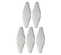 Pwshymi Dispositivo Antifuga per Api 5 Pezzi Distanziatore in Plastica Resistente per Ape Regina per Forniture di Apicoltura 37,7x12,2 Cm