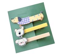 Pwshymi Fermaglio per Capelli a Becco d'anatra dei Cartoni Animati, | Forma carina di cane, Ideale per tutti i tipi di capelli, Materiale ecologico, Perfetto per l\'uso quotidiano, Stili colorati