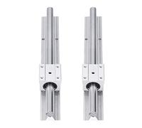 Pwshymi Guida Lineare SBR16, Albero di Movimento Durevole e Preciso per Robot Industriali e Applicazioni CNC, Lunghezza 300 Mm, 2 Pezzi