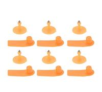 Pwshymi Kit di Etichette Auricolari per Bestiame 100 Set di Etichette in Plastica Durevoli per la Gestione Dell'allevamento di Ovini Caprini Bovini Suini