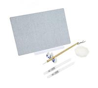 Pwshymi Kit Tavolo da Disegno Ad Acqua Set di Strumenti Riutilizzabili per Pittura Ad Acqua Ecologici per Bambini e Adulti Formato A4 con Staffa Pieghevole