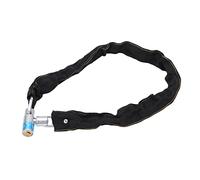 Pwshymi Lucchetto a Catena per Bicicletta, Resistente Acciaio Antifurto | Include 2 chiavi avvolte in tela, per biciclette, moto, resistenti al taglio
