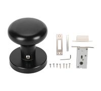 Pwshymi Manopola della Porta, Manico Rotondo Funzione di Privacy di Bloccaggio Senza Chiave, Maniglia della Sfera Interna per Bagno in Camera da Letto, Installazione Facile,