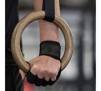 Pwshymi Mezze con Polsini per Sollevamento Pesi e Ciclismo, Palmo in Silicone Antiscivolo Resistente, Comodi e Regolabili, 1 Paio (XL)