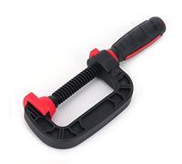 Pwshymi Morsetto a Sgancio Rapido per la Lavorazione del Legno Attrezzo Manuale Efficiente per Falegname Fai da Te Morsetto a G Morbido per Oggetti Irregolari per Falegnami Professionisti Plastica