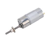 Pwshymi Motoriduttore DC, Microriduzione della velocità Regolabile (22 | Alluminio, materiale ottone, elevata capacità di carico, facile installazione, per elettroventilatore