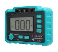 Pwshymi Multimetro Digitale VC60B+ Misuratore di Resistenza con Display LCD Compatto per Test Elettrici di Isolamento di Motori e Cavi