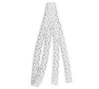 Pwshymi Nastro in Pizzo per Progetti Fai da Te, 20 Iarde, Larghezza 2 Cm | Comodo filo di cotone, facile da usare, ideale per cucire, trapuntare, decorazione regalo