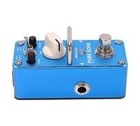 Pwshymi Pedale Delay Effetto Pure Echo Pedale Digitale Multifunzionale per Chitarra Elettrica Design in Metallo Blu 1 unità