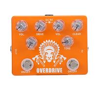 Pwshymi Pedale per Chitarra con Effetto Distorsione True Bypass Suono Carico Pesante per Performance Sul Palco e Registrazione