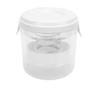 Pwshymi Pickling Jar Fermentation Crock Contenitore di Decapaci di vastità Materiale PP di Grado Alimentare Trasparente con Piastra di Pressione Elastica per Cibi Fermentati Kimchi