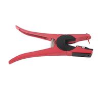 Pwshymi Pinza per Etichette Auricolari per Animali Durevole in Lega di Alluminio per Bestiame, Strumento per Mucche, Pecore, Maiali, Rosso, 1 Pezzo per Fattoria