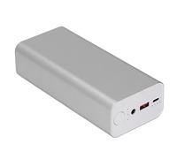 Pwshymi Power Bank di Grande Capacità da 30000 MAh, Carica Rapida PD Caricabatterie Portatile con Interfaccia CC da 65 W in Lega di Alluminio per Telefono PC Powerbank