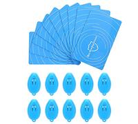Pwshymi Set da 10 Schede di Rilevamento della Luce Blu, Include Generatore di Luce Blu e Antiblu, Kit per il Test degli Occhiali