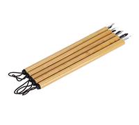 Pwshymi Set di Penne in bambù, Kit per Calligrafia Vintage (#2) | Materiale di bambù naturale, Comoda confezione regalo, Perfetto per gli artisti, Adatto a vari stili di scrittura