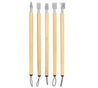 Pwshymi Set di Penne in bambù, Kit per Calligrafia Vintage (#3) | Materiale di bambù naturale, Comoda confezione regalo, Perfetto per gli artisti, Adatto a vari stili di scrittura