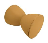 Pwshymi Sgabello in Plastica a Forma di Clessidra Tavolino Moderno e Versatile per il Camerino del Bagno, Sgabello Rotondo Durevole per la Casa per il delle Scarpe (Curcuma)