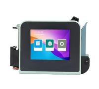 Pwshymi Stampante a Getto D'inchiostro Portatile Macchina di Codifica Portatile Ad Asciugatura Rapida da 0,1-0,5" per Codici a Barre di Testo, Immagini, Data, Stampa in Movimento per Viaggi di Lavoro