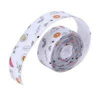 Pwshymi Striscia Autoadesiva Impermeabile per Mastice per Bagno 3,2 M, Nastro Sigillante in PVC Impermeabile e Resistente Alla Muffa per Lavori Domestici, Facile da Pulire per Bagno (Colori frutta