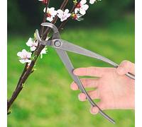 Pwshymi Tagliarami da Giardino, Forbice Leggera per Bonsai con Comoda Impugnatura - Acciaio Al Carbonio, 21,6 X 5,1 Cm, per Fiori e Alberi da Frutto