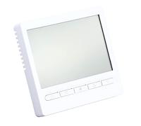 Pwshymi Termostato Digitale, Sensore , Display Lcd, Range 5-35°C | Schermo LCD, custodia ignifuga in PC e ABS, rilevamento della temperatura , uso domestico e alberghiero, ingresso AC220V